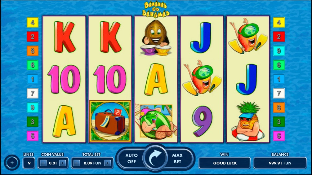Ігровий автомат Bananas Go Bahamas
